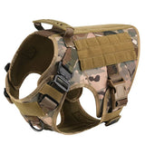 Tactical Dog Harness Leash Collar Set