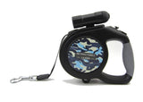 CAMO Dog Retractable Leash with Light