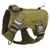 Tactical Nylon Camouflage Dog Harness