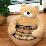 Giant Plush Bear Pet Bed