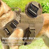 K9 Tactical Military Dog Harness And Leash Set.