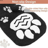 4pcs Non-Slip Dog Socks