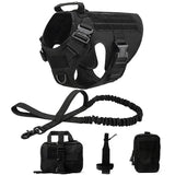 K9 Tactical Military Dog Harness And Leash Set.