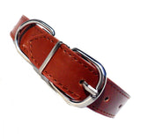 Brown Stud Dog Collar