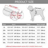 Waterproof Big Dog Reflective Coat