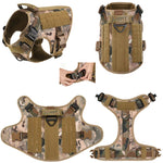 K9 Tactical Military Dog Harness And Leash Set.