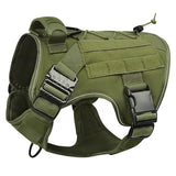 Tactical Nylon Camouflage Dog Harness
