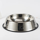 6 Size Dog Cat Bowls Stainless Steel