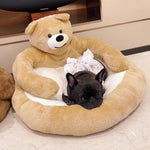 Giant Plush Bear Pet Bed