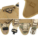 Tactical Dog Harness Leash Collar Set