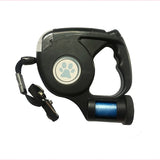Extendable 4.5M Retractable LED Dog Leash With Garbage Bags