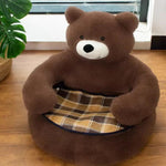 Giant Plush Bear Pet Bed