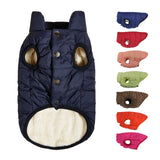 Winter Outdoor Warm Dog Jacket with Fleece