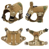Tactical Dog Harness Leash Collar Set