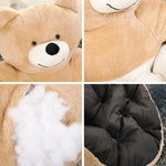 Giant Plush Bear Pet Bed