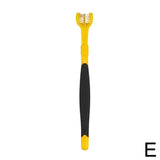 Three Sided Pet Toothbrush Three-Head Pet Toothbrush For Dogs And Cats