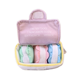 Plush Macaron Squeaky Dog Toy
