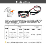 Soft Nylon Dog Collar And Leash Set Reflective