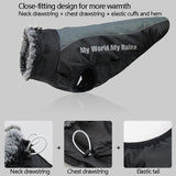 Keep Warm Reflective Dog Coat Size: XXXL(Dazzling White)