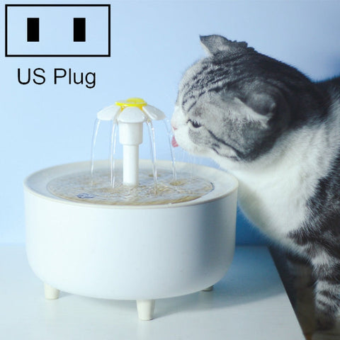 Automatic Circulation Filter Cat Flowing Drinking Fountain