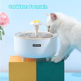 Automatic Circulation Filter Cat Flowing Drinking Fountain