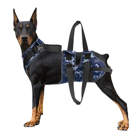Injured Dog Auxiliary Leash Front and Rear Leg Double Slings