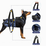 Injured Dog Auxiliary Leash Front and Rear Leg Double Slings