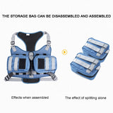 Dog Explosion-proof Chest Strap With Detachable Combination Backpack,