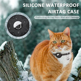 AirTag Tracker Silicone Case Reflective Cat Collar