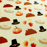 Thanksgiving Tie On Dog Bandana