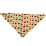 Thanksgiving Tie On Dog Bandana