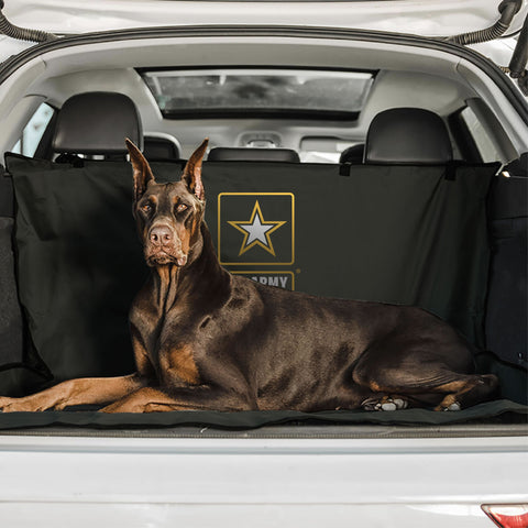 US Army Car or SUV Cargo Pet Cover - Dark Camo