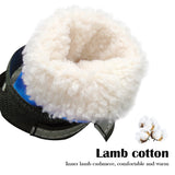 Winter Warm Dog Shoes Non Slip Cotton Reflective