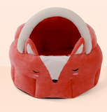 Funny Fox Shape Pet Bed House