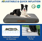 Indoor and outdoor inflatable dog bed