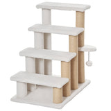 4 Levels Cat Steps with Scratching Posts