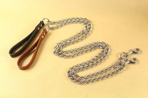 Durable Dog Leash With Anti-Bite Chain