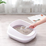 Oversized Splash-Proof Semi-Enclosed Cat Litter Box: The Ultimate