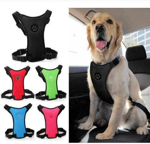 Breathable Mesh Pet Car Safety Chest Harness