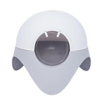 Snowy Space Pod Cat Litter Box