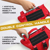 Heat-resistant Durable Nylon Tactical Service Dog Harness