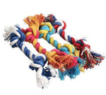 Colorful Double Knot Cotton Rope Dog Toy