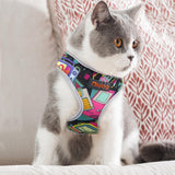 Comfortfit Nylon Dog And Cat Harness And Leash Set