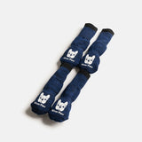 🐾 Compression Dog Socks – Blue Anti-Slip Support