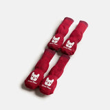 🧦 Red Compression Dog Socks – Anti-Skid