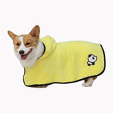 Cozy Comfort Coral Fleece Pet Bathrobe