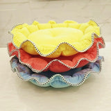 Cozy Pet Haven - Floral Bud Shape Dog Bed