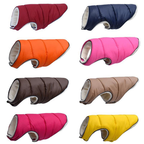 Reflective Winter Dog Jacket