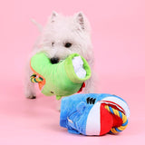 Cuddly Critter Plush Dog Toy - Monster Shark
