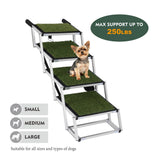 Foldable Dog Ramp For Cars SUVs Trucks